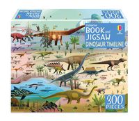 Cover image for Dinosaur Timeline Book and Jigsaw