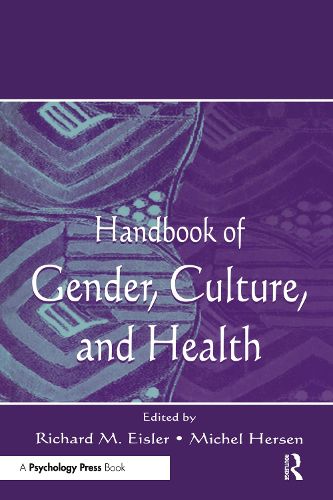 Cover image for Handbook of Gender, Culture, and Health