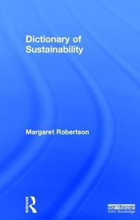 Cover image for Dictionary of Sustainability