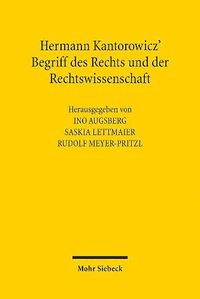 Cover image for Hermann Kantorowicz' Begriff des Rechts und der Rechtswissenschaft