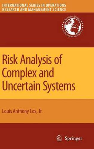 Cover image for Risk Analysis of Complex and Uncertain Systems