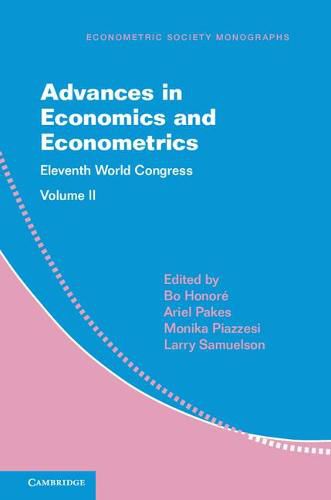 Cover image for Advances in Economics and Econometrics: Volume 2: Eleventh World Congress