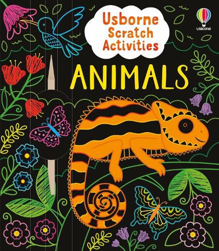 Cover image for Usborne Scratch Activities Animals