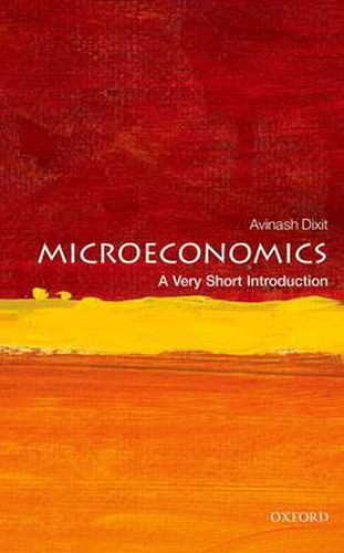 Cover image for Microeconomics: A Very Short Introduction