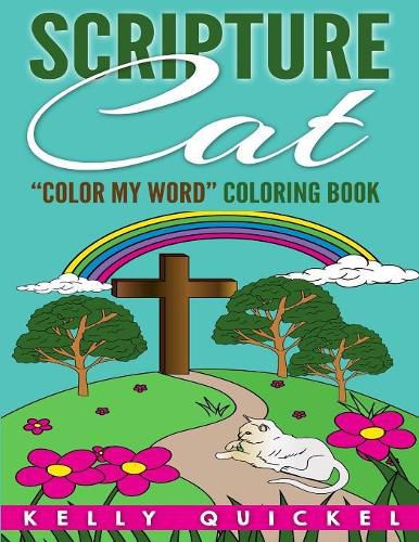Cover image for Scripture Cat: Color My Word Coloring Book