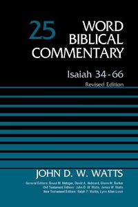 Cover image for Isaiah 34-66, Volume 25: Revised Edition