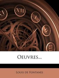 Cover image for Oeuvres...