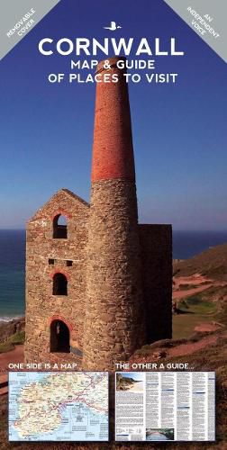 Cover image for Cornwall Map and Guide of Places to Visit