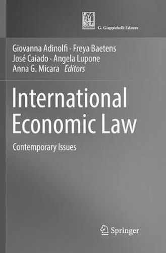 Cover image for International Economic Law: Contemporary Issues