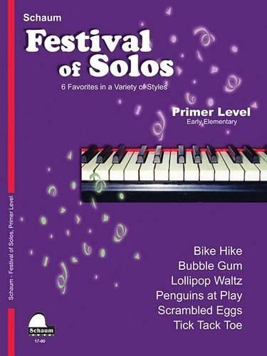 Cover image for Festival of Solos: Primer Level Early Elementary Level