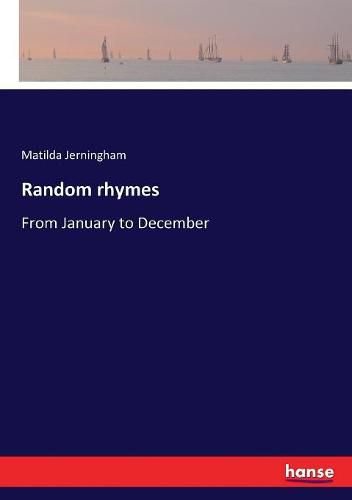 Cover image for Random rhymes: From January to December