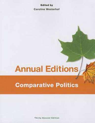 Cover image for Annual Editions: Comparative Politics, 32/E