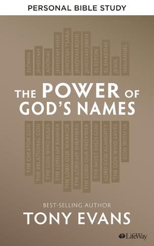 Cover image for Power of God's Names Personal Bible Study Book, The