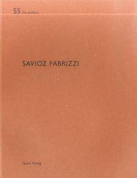 Cover image for Savioz Fabrizzi: De Aedibus 56: German and French Text