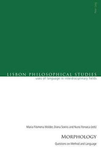 Cover image for Morphology: Questions on Method and Language