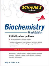 Cover image for Schaum's Outline of Biochemistry, Third Edition