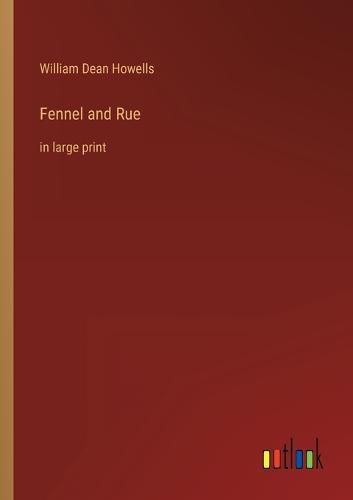 Cover image for Fennel and Rue