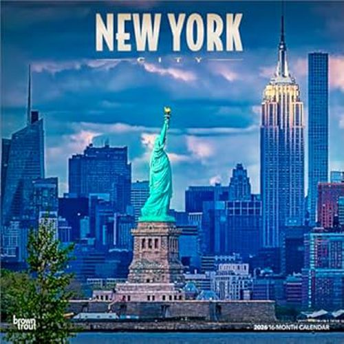 Cover image for New York City 2026 Wall Calendar