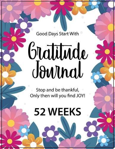 Cover image for Gratitude Journal - 52 Weeks