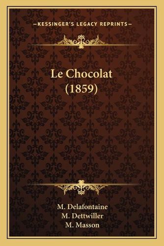 Cover image for Le Chocolat (1859)