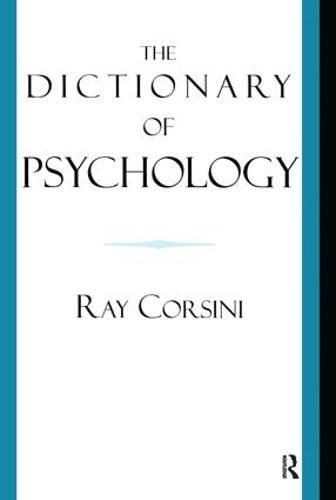 Cover image for The Dictionary of Psychology