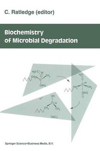 Cover image for Biochemistry of microbial degradation