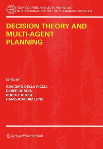 Cover image for Decision Theory and Multi-Agent Planning