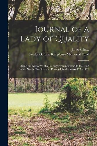 Journal of a Lady of Quality