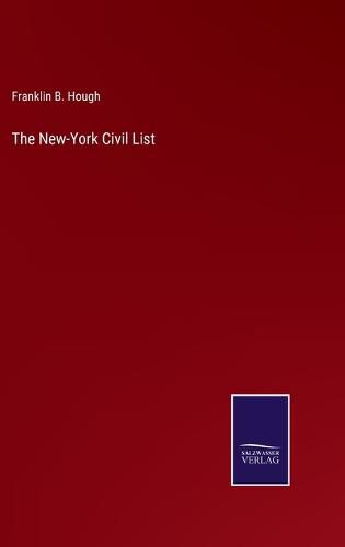 Cover image for The New-York Civil List