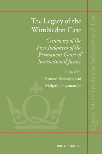 Cover image for The Legacy of the Wimbledon Case