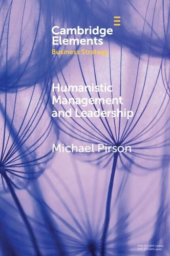 Cover image for Humanistic Management and Leadership
