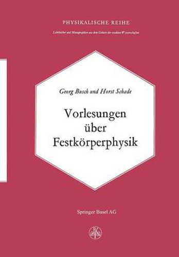 Cover image for Vorlesungen UEber Festkoerperphysik