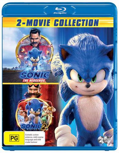 Sonic The Hedgehog / Sonic The Hedgehog 2 | 2 Movie Franchise Pack