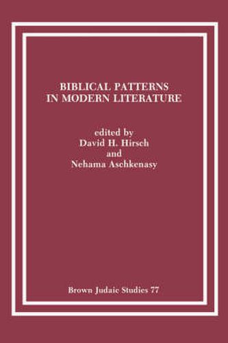 Cover image for Biblical Patterns in Modern Literature