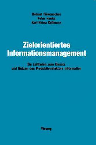 Cover image for Zielorientiertes Informationsmanagement