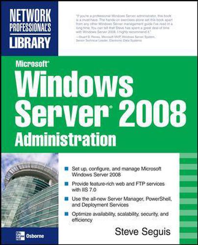Cover image for Microsoft Windows Server 2008 Administration