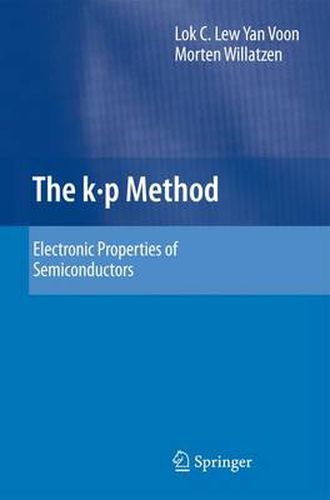 Cover image for The k p Method: Electronic Properties of Semiconductors