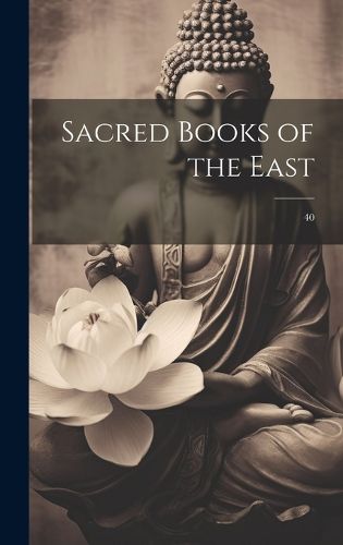 Cover image for Sacred Books of the East