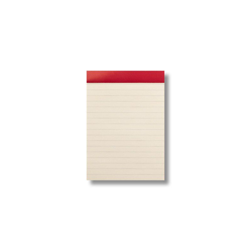 Any Day Now - Any Day Desk Pad - A6 - Ruled - Watermelon and Fuchsia