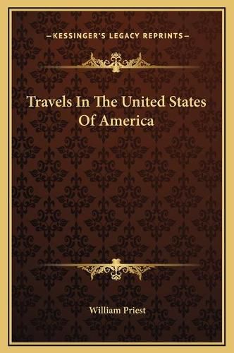 Cover image for Travels in the United States of America