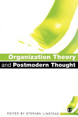 Cover image for Organization Theory and Postmodern Thought