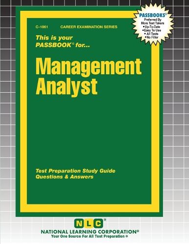 Cover image for Management Analyst