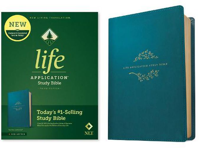 Cover image for NLT Life Application Study Bible, Third Edition, Teal