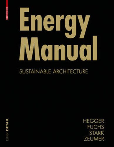 Cover image for Energy Manual: Sustainable Architecture