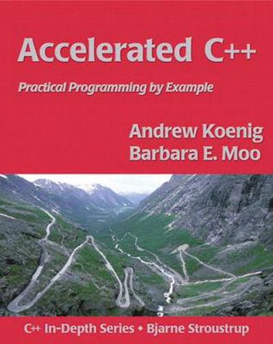 Cover image for Accelerated C++: Practical Programming by Example