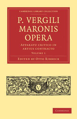 Cover image for P. Vergili Maronis Opera: Volume 1