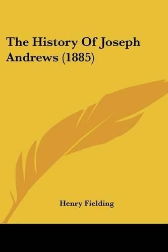 The History of Joseph Andrews (1885)