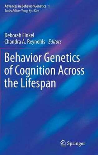 Cover image for Behavior Genetics of Cognition Across the Lifespan