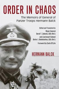 Cover image for Order in Chaos: The Memoirs of General of Panzer Troops Hermann Balck