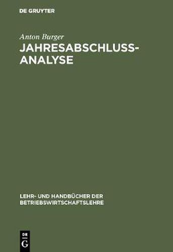 Cover image for Jahresabschlussanalyse